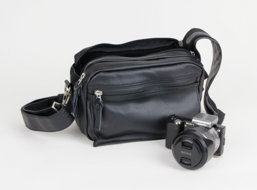 Stylish Black Camera Bag